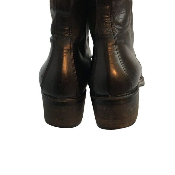 Vibram Ankle Boots 36 EU Black Leather Fur - Picture 7 of 14